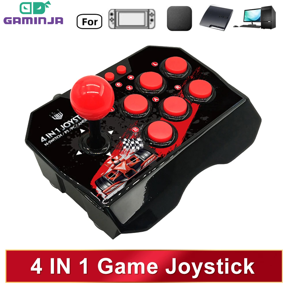 GAMINJA 4-in 1Game 조이스틱(3M USB - Arcade Vibes 리뷰 및 가격