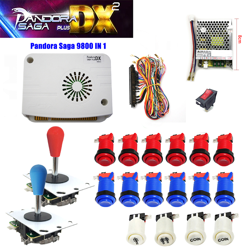 아케이드 9800 in 1 판도라 사가 박스 DX2 플 - Trackball Controller Arcade 리뷰 및 가격